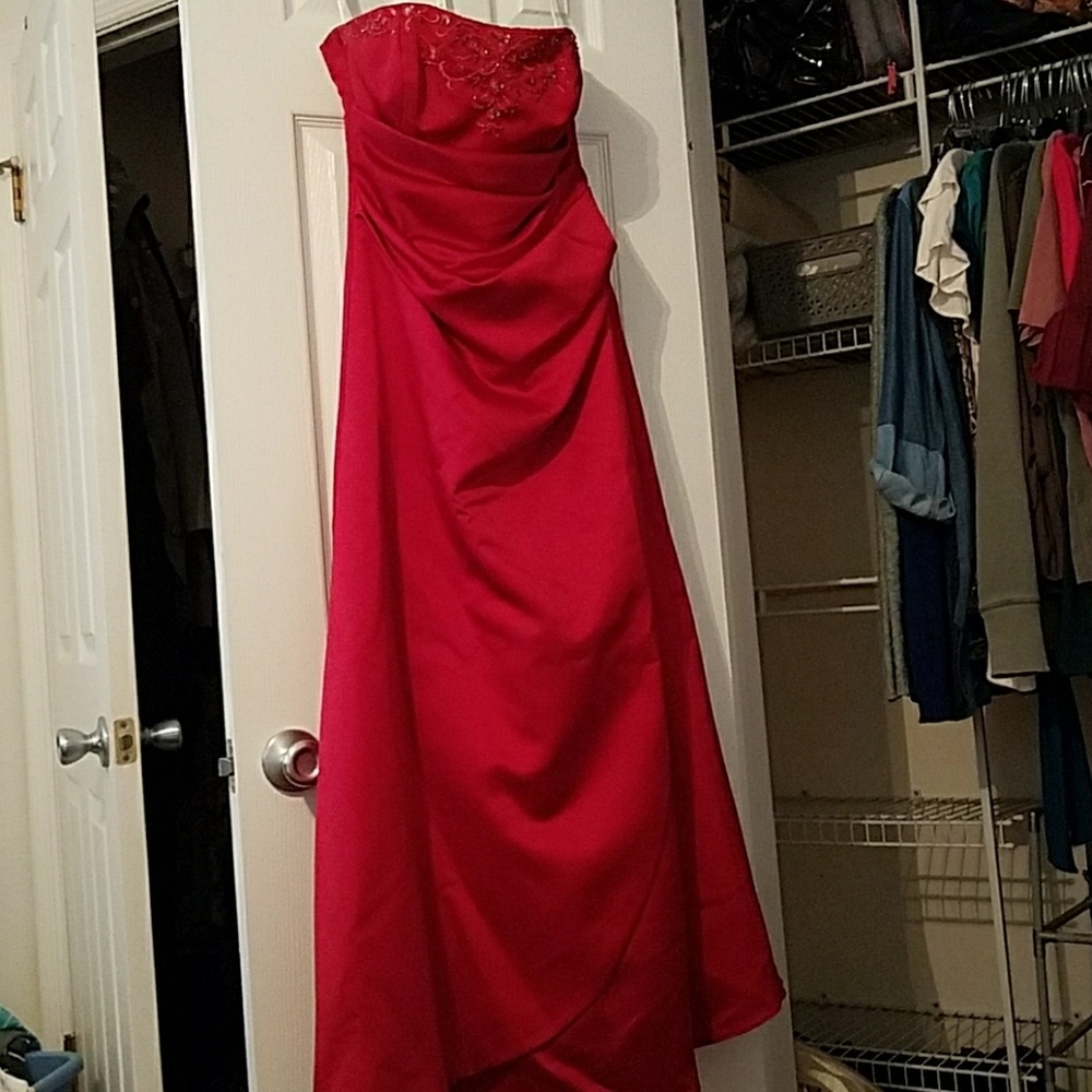 David's Bridal bridesmaids dress